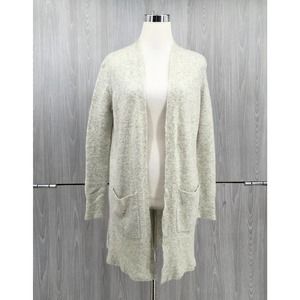 Madewell Women's Kent Duster Cardigan Sweater‎ Open Front Alpaca Wool SzXS